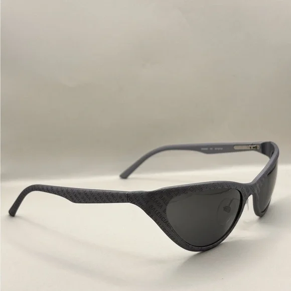 Balenciaga Dark Gray Cat-Eye Sunglasses